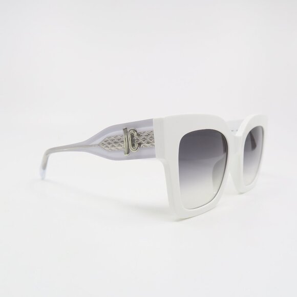 Just Cavalli SJC019V Col.06WY Snow White/Grey Gradient, New Women\'s, Sunglasses. main image 6